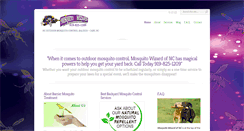 Desktop Screenshot of mosquitowizardnc.com